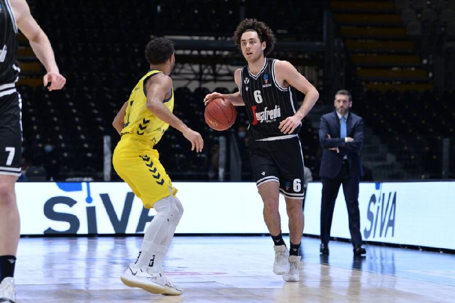 La Virtus Bologna perde Alessandro Pajola per infortunio - Serie A Girone Unico